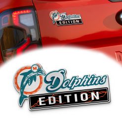 80's Miami Dolphins Original Edition Car Emblem