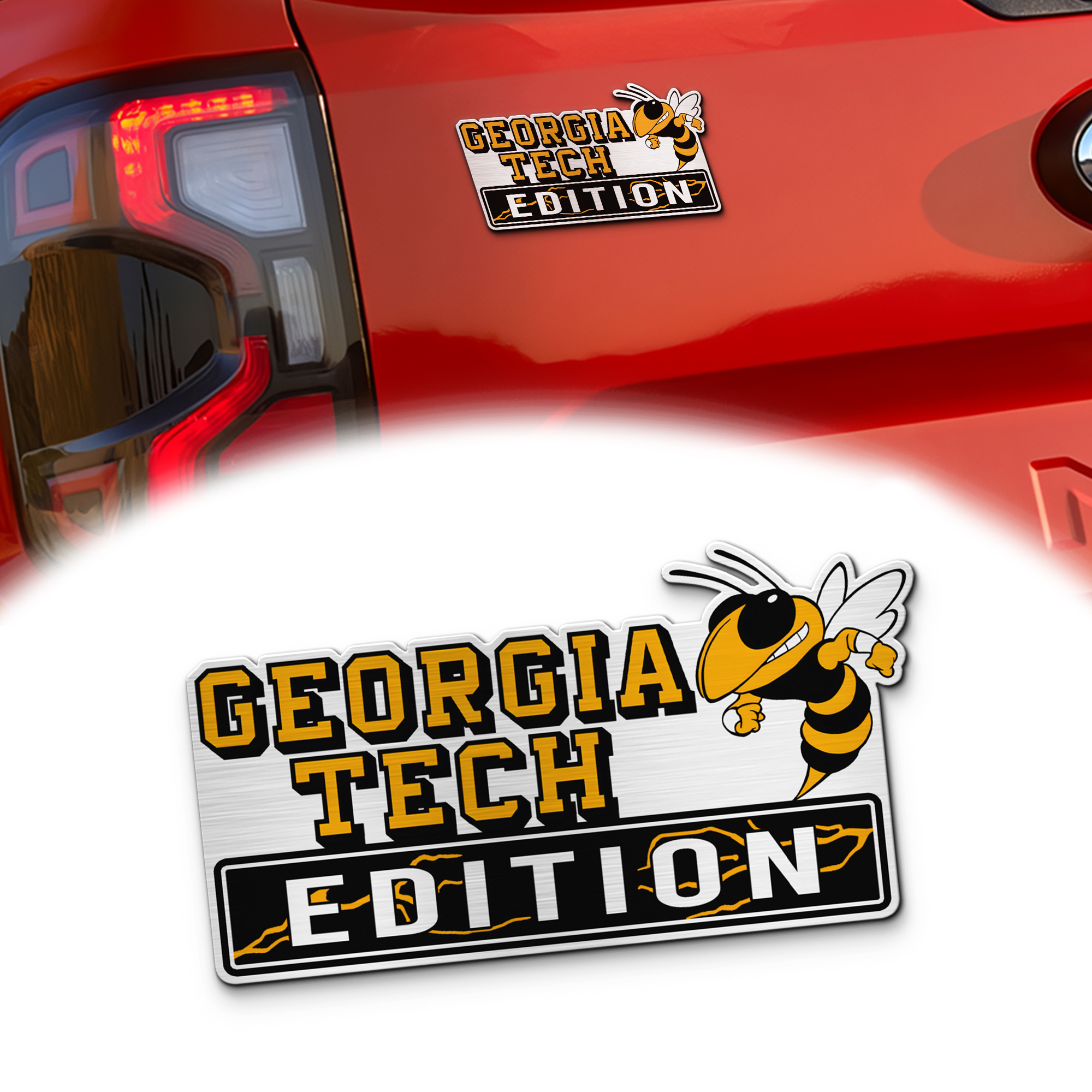 Car Name Emblem Badge mockup ads 2 Red (1)