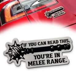 Melee Range Car Emblem