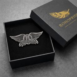 Aerosmith Button Pin