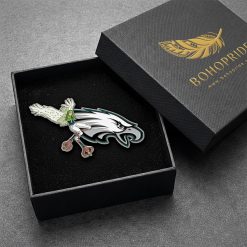 One Piece Inspired Philadelphia Eagles Button Pin