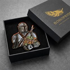 Mando & Grogu Collectible Button Pin