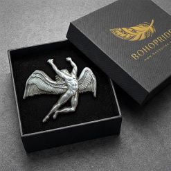 Led Zeppelin Swan Song Button Pin
