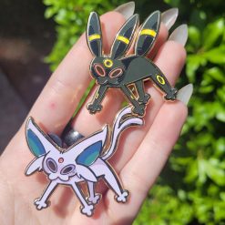 Espeon and Umbreon Button Pin Set