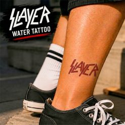 Slayer Water Transfer Tattoo