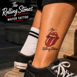 The Rolling Stones Water Transfer Tattoo
