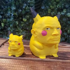 Pikachu Rockachu 3D Printed Figure