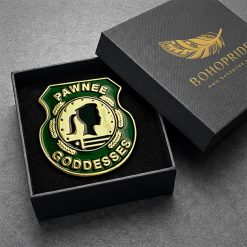 Parks and Recreation Pawnee Goddesses Button Pin