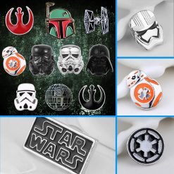 Star Wars Symbol Button Pin Collection