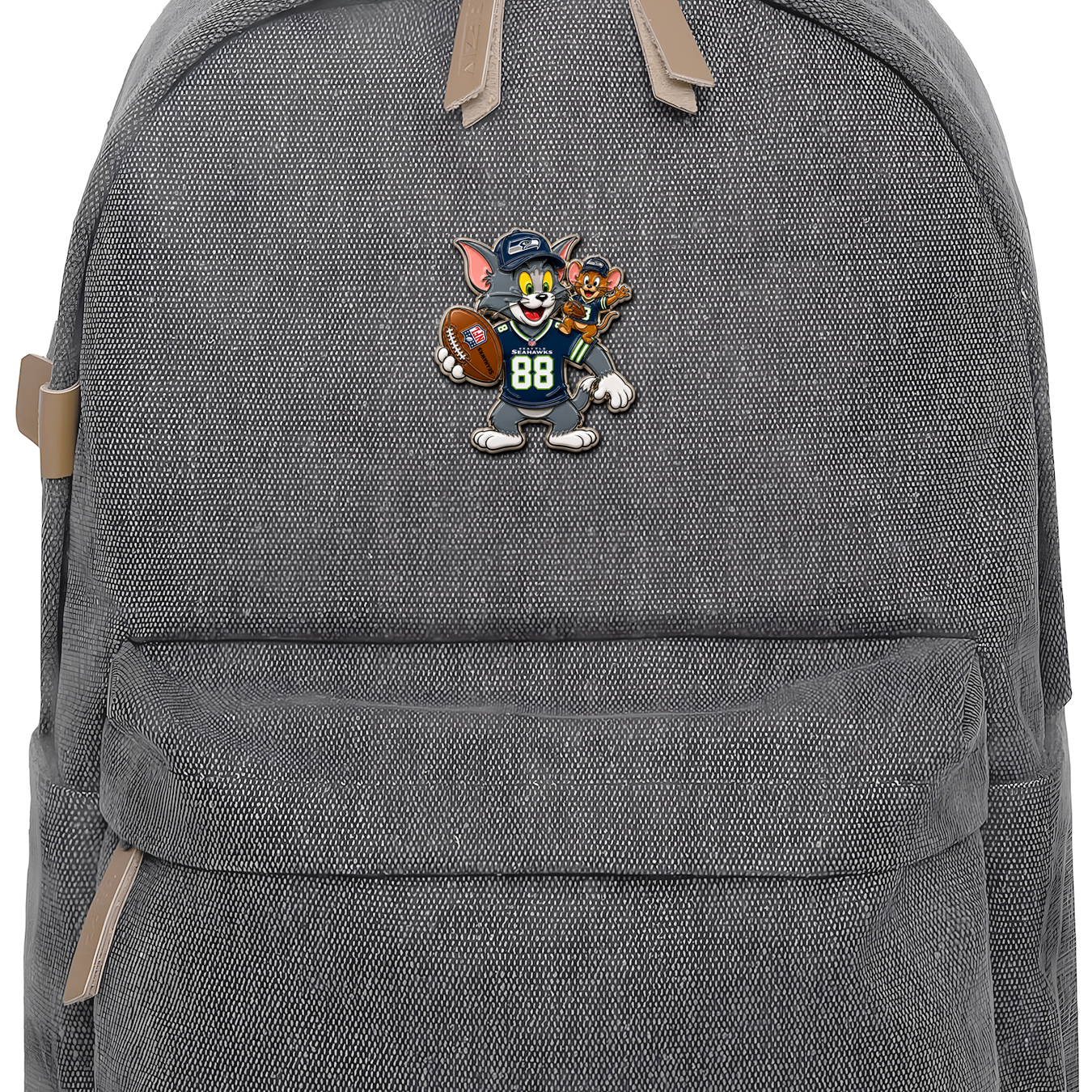 Backpack Front View Mockup