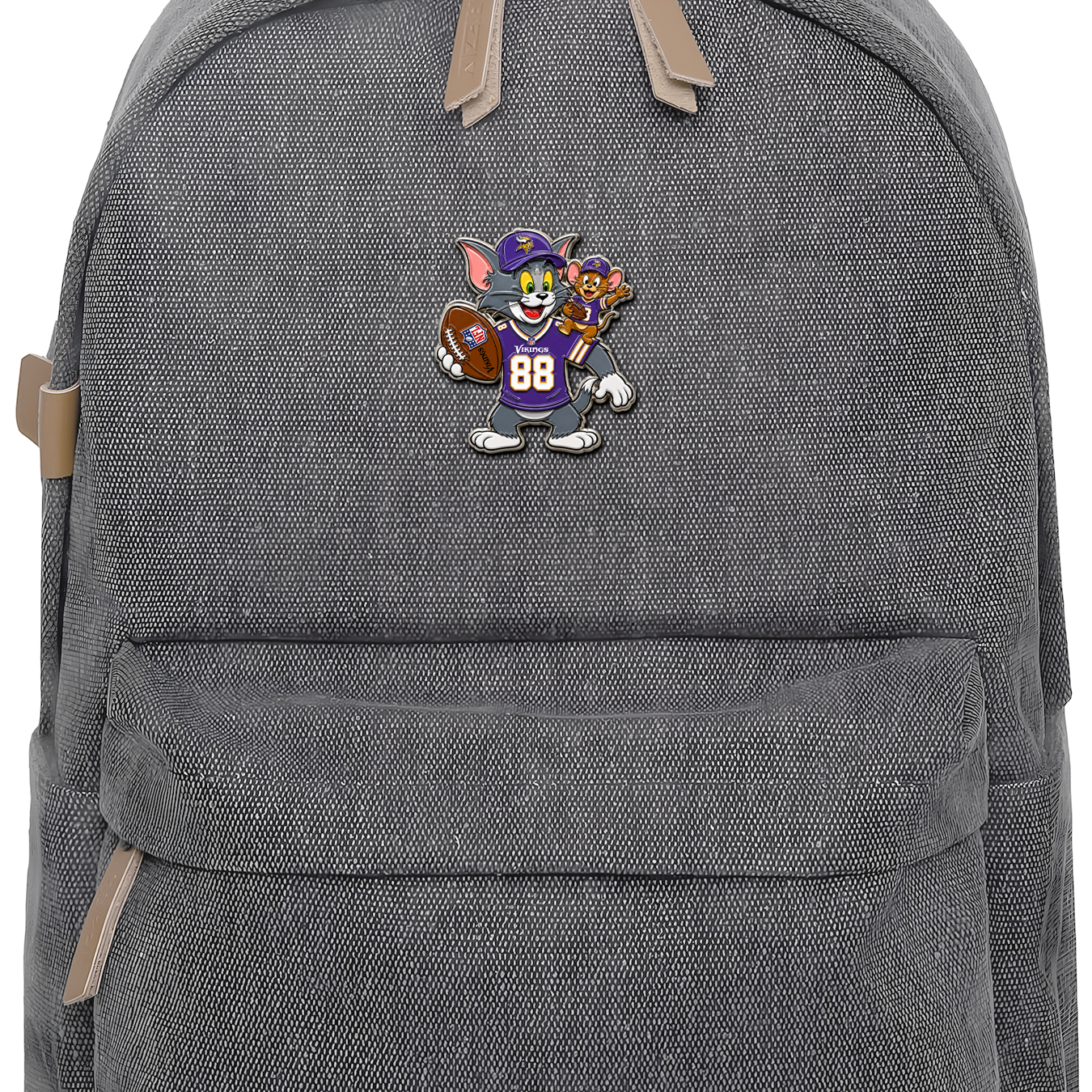 Backpack Front View Mockup