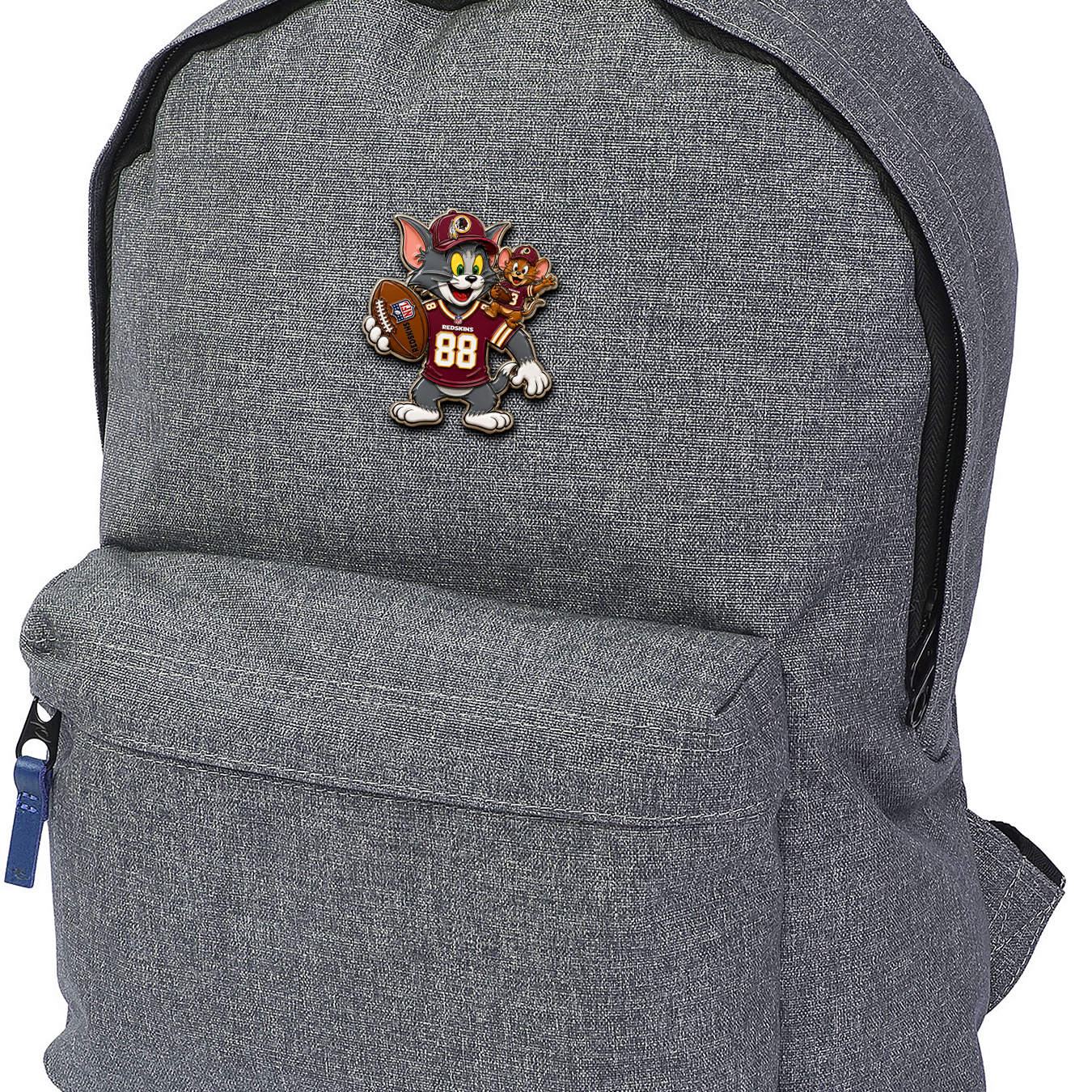 Backpack Perspective View Mockup