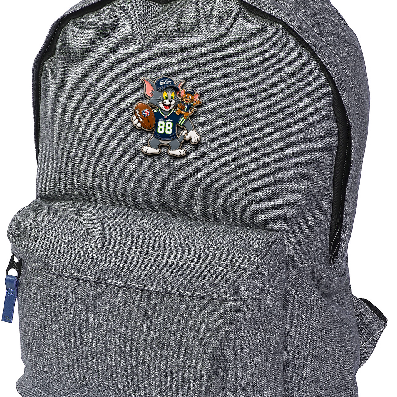 Backpack Perspective View Mockup