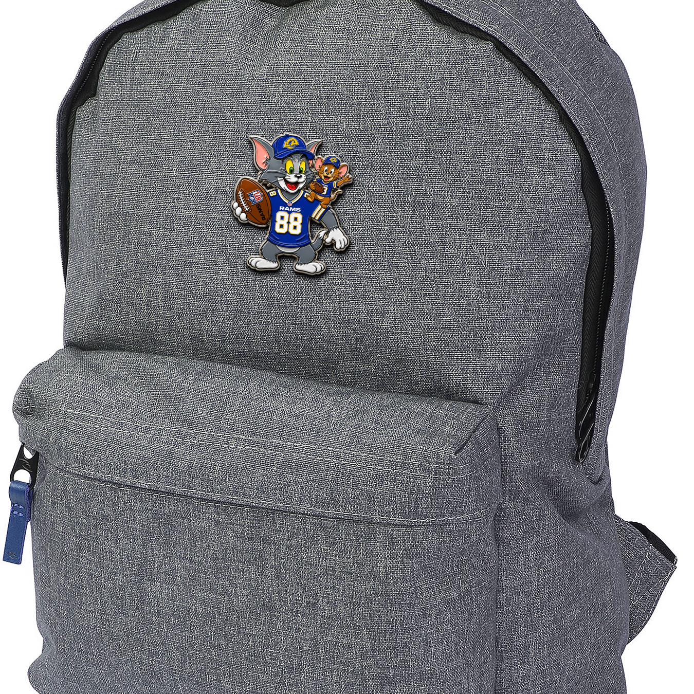 Backpack Perspective View Mockup