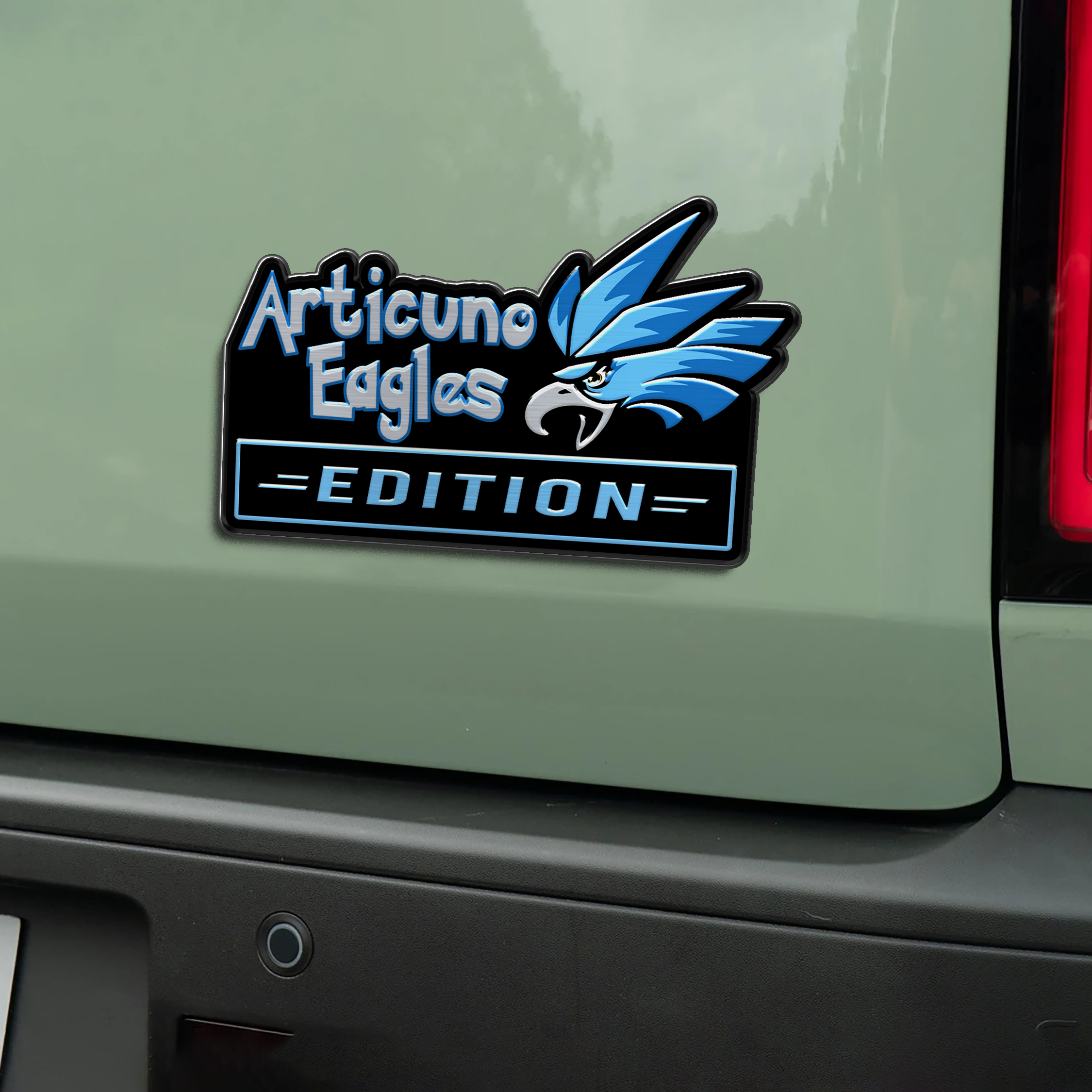 Car Name Emblem Badge Mockup 12