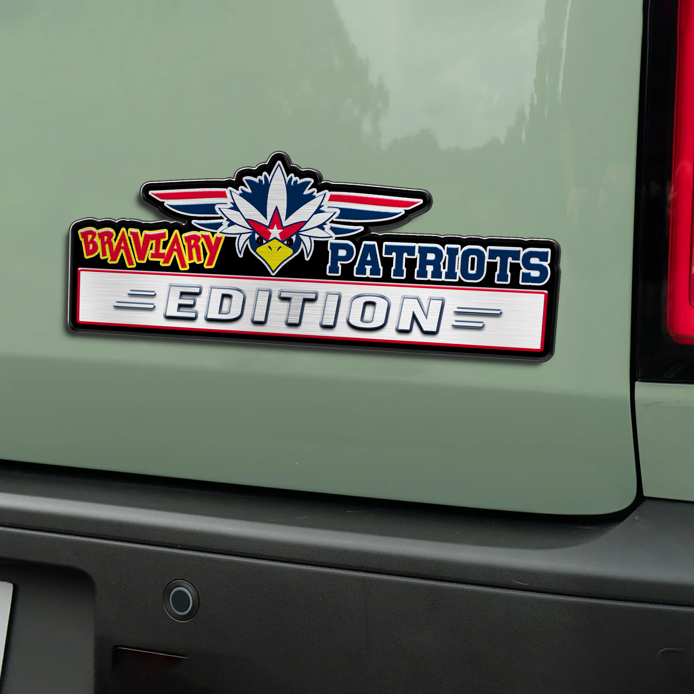 Car Name Emblem Badge Mockup 12