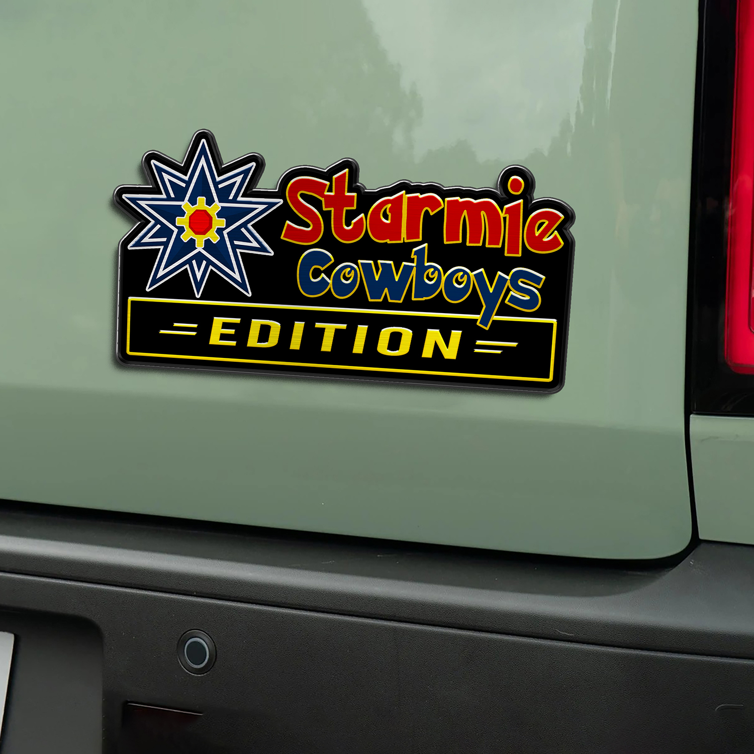 Car Name Emblem Badge Mockup 12
