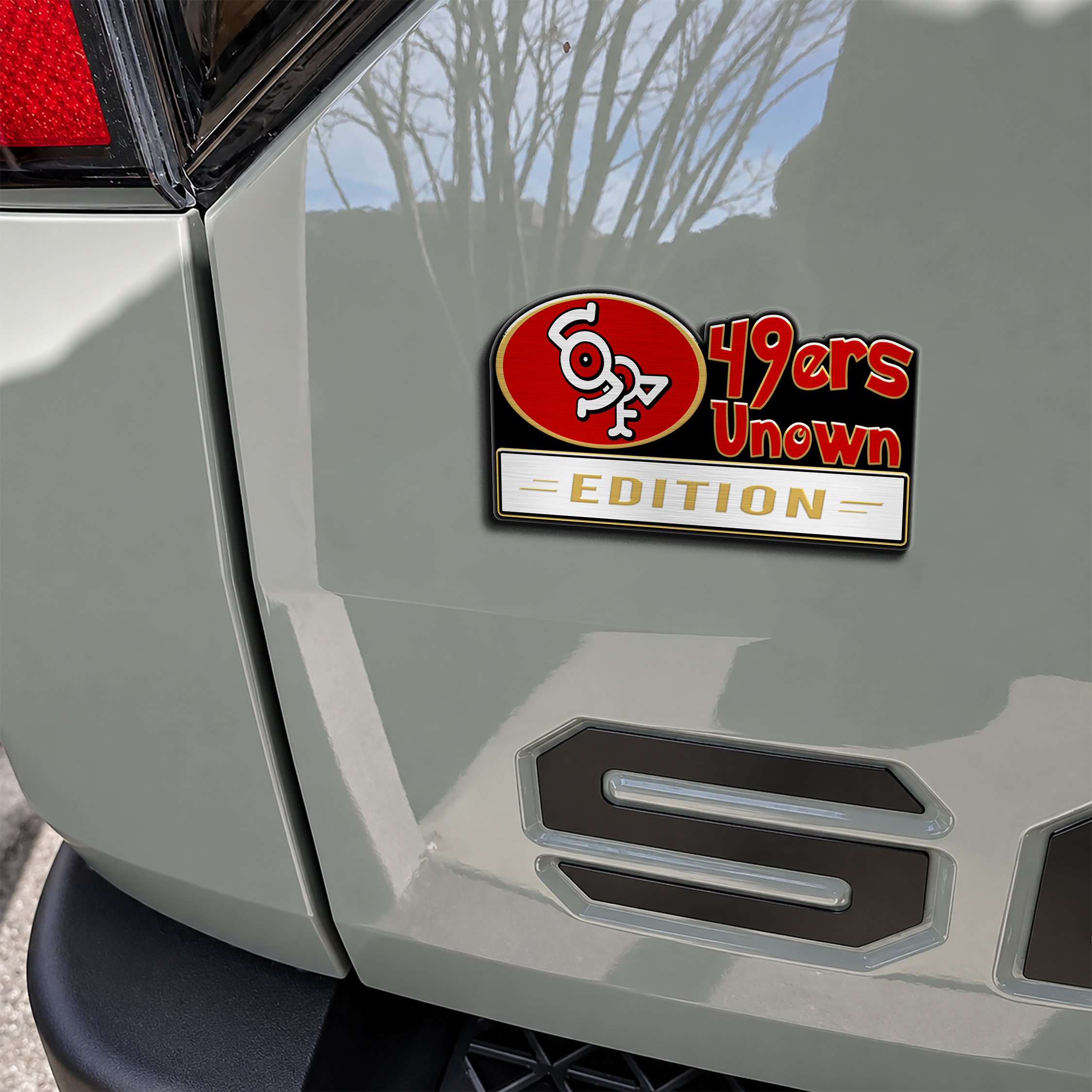 Car Name Emblem Badge Mockup 13