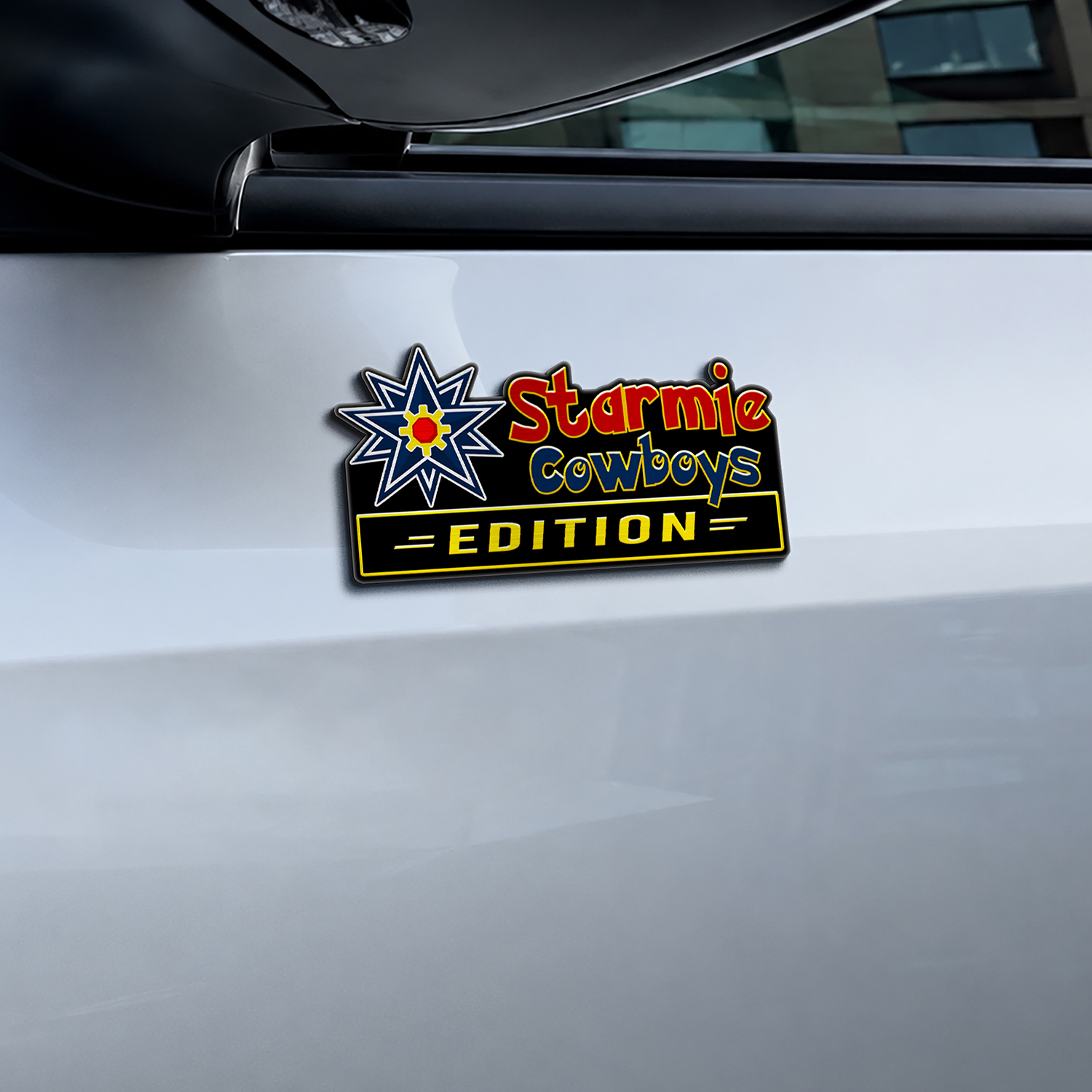 Car Name Emblem Badge Mockup 14