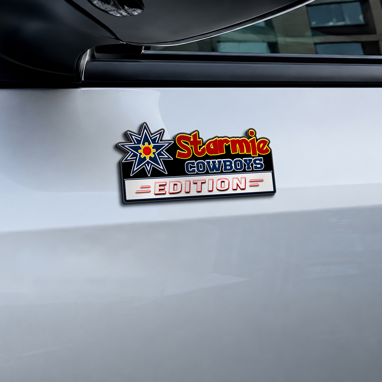 Car Name Emblem Badge Mockup 14
