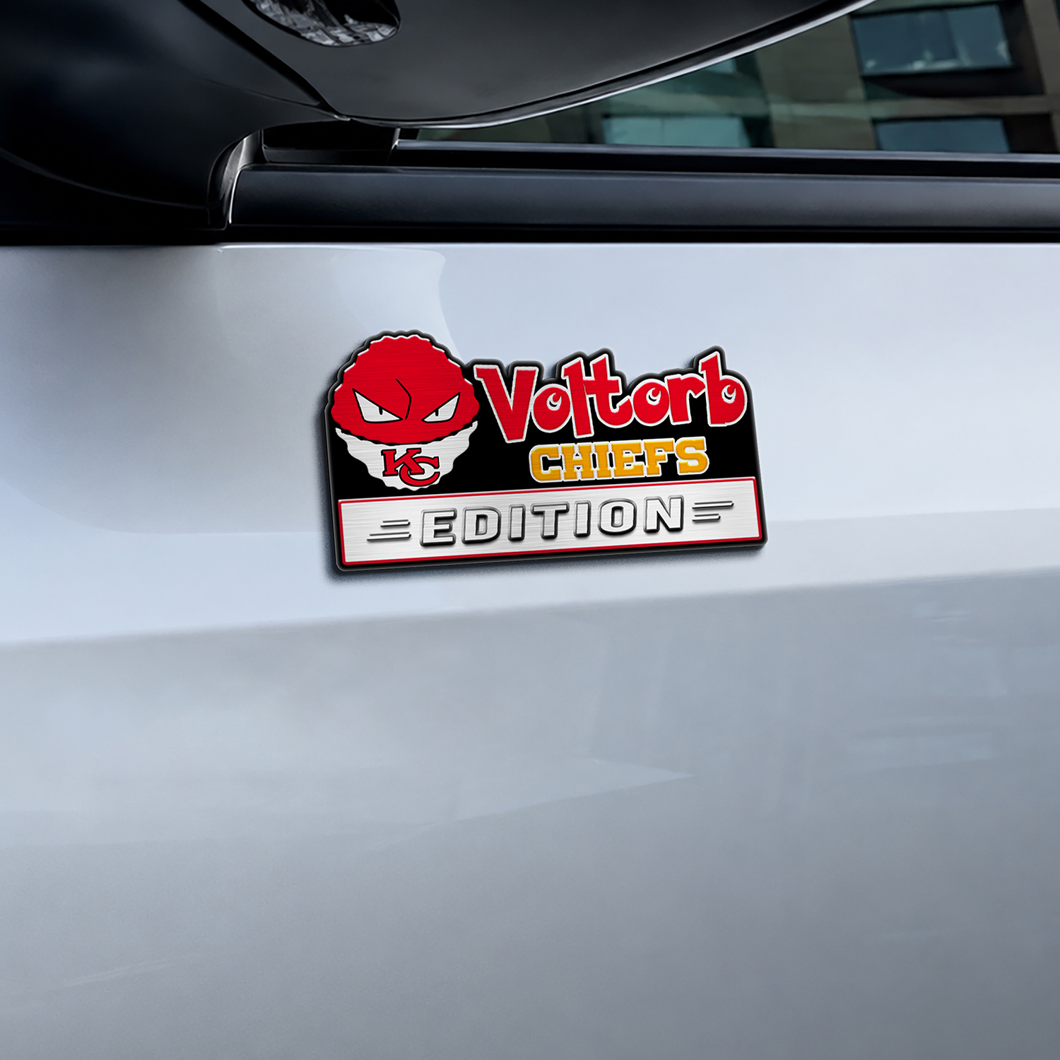 Car Name Emblem Badge Mockup 14