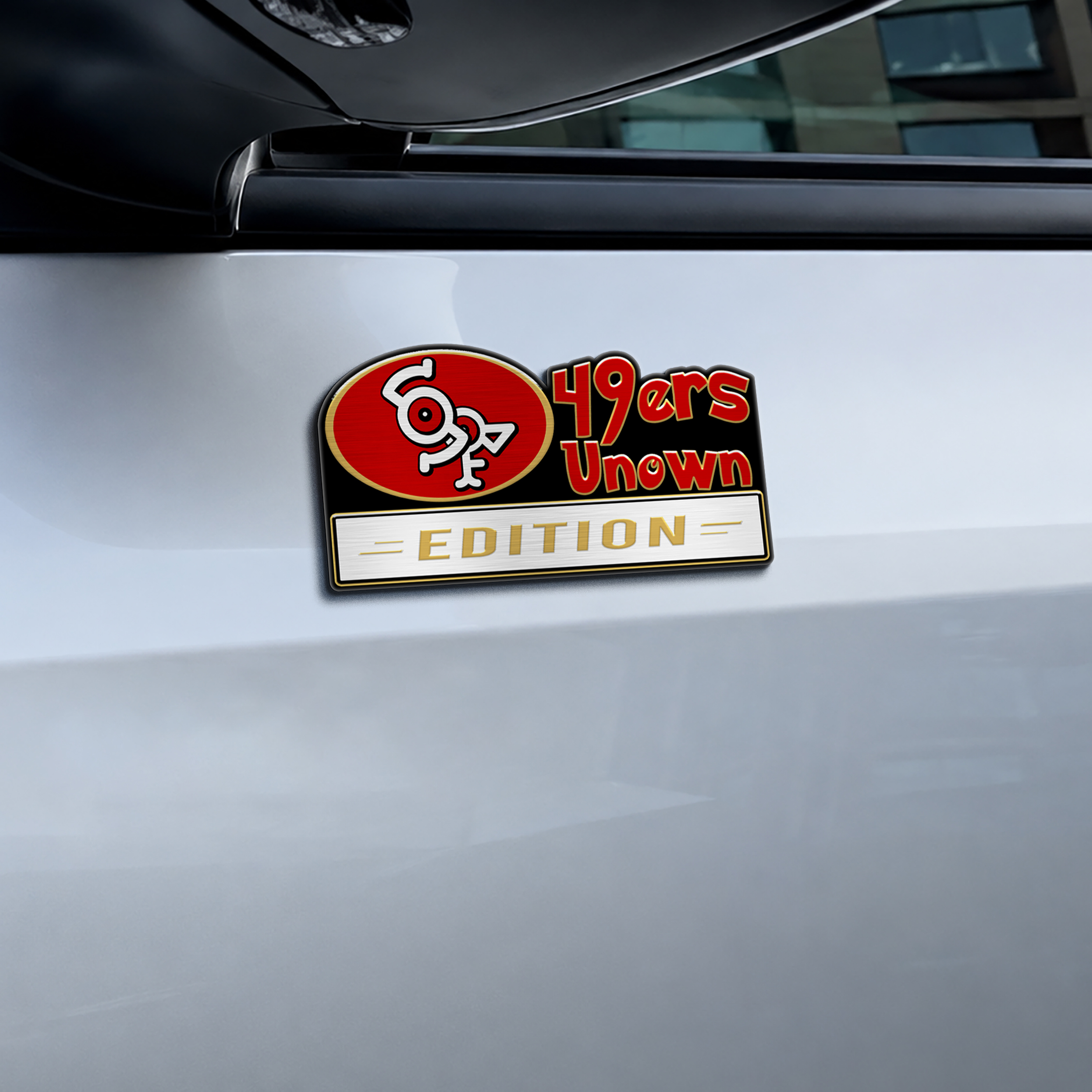 Car Name Emblem Badge Mockup 14