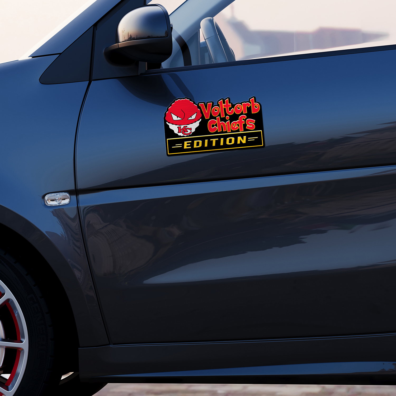 Car Name Emblem Badge Mockup 15