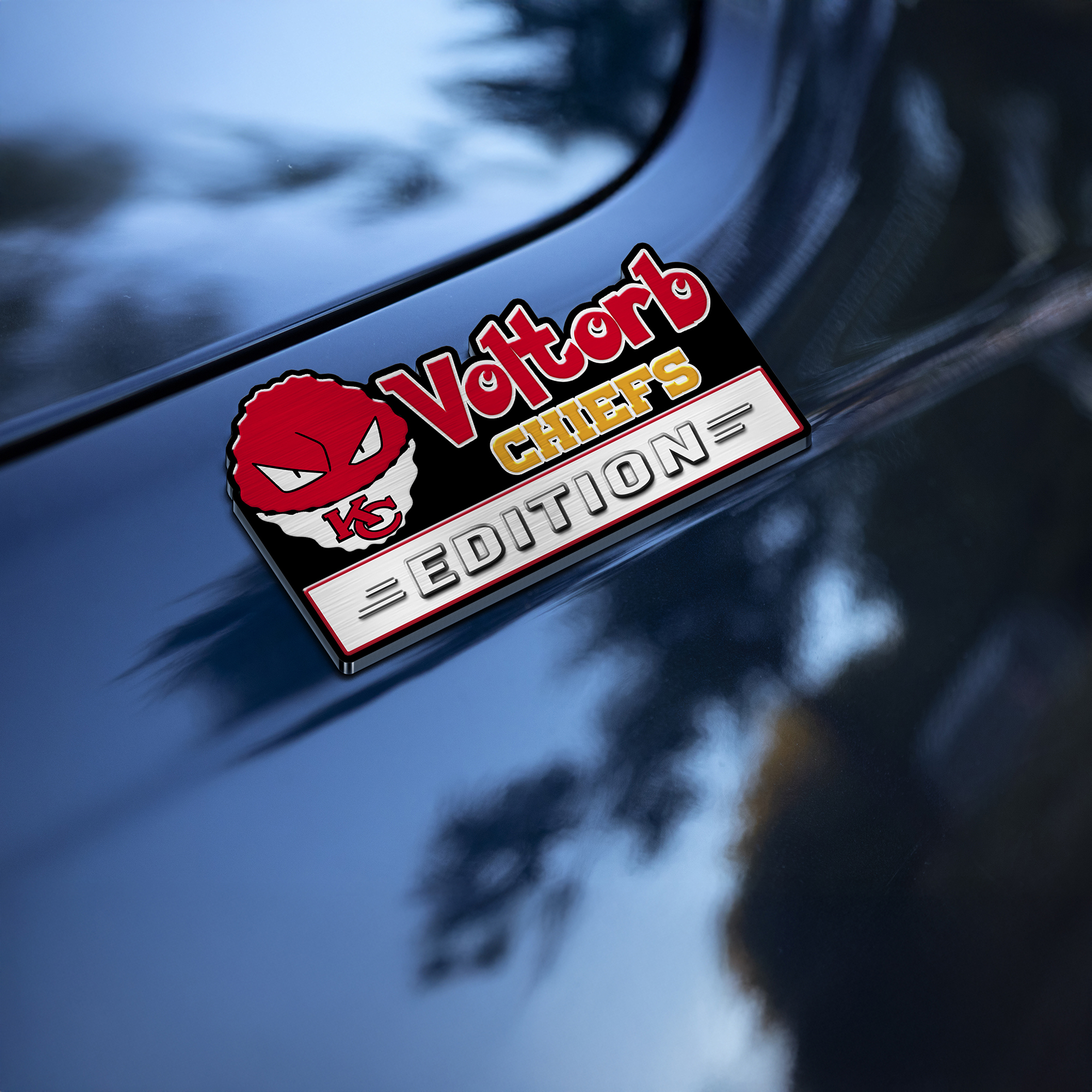 Car Name Emblem Badge Mockup 5