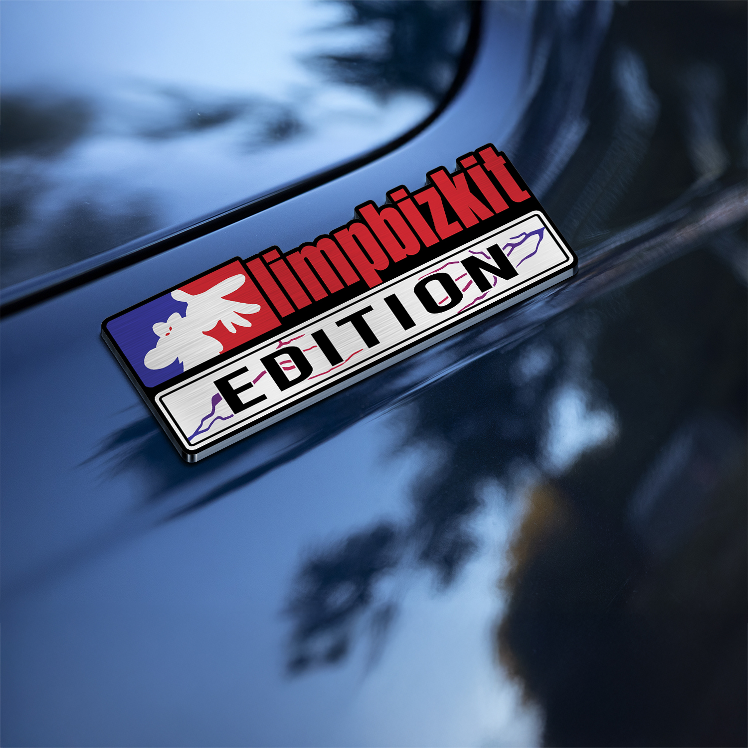 Car Name Emblem Badge Mockup 5