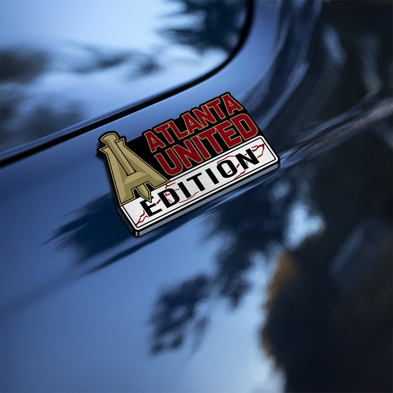 Car Name Emblem Badge Mockup 5