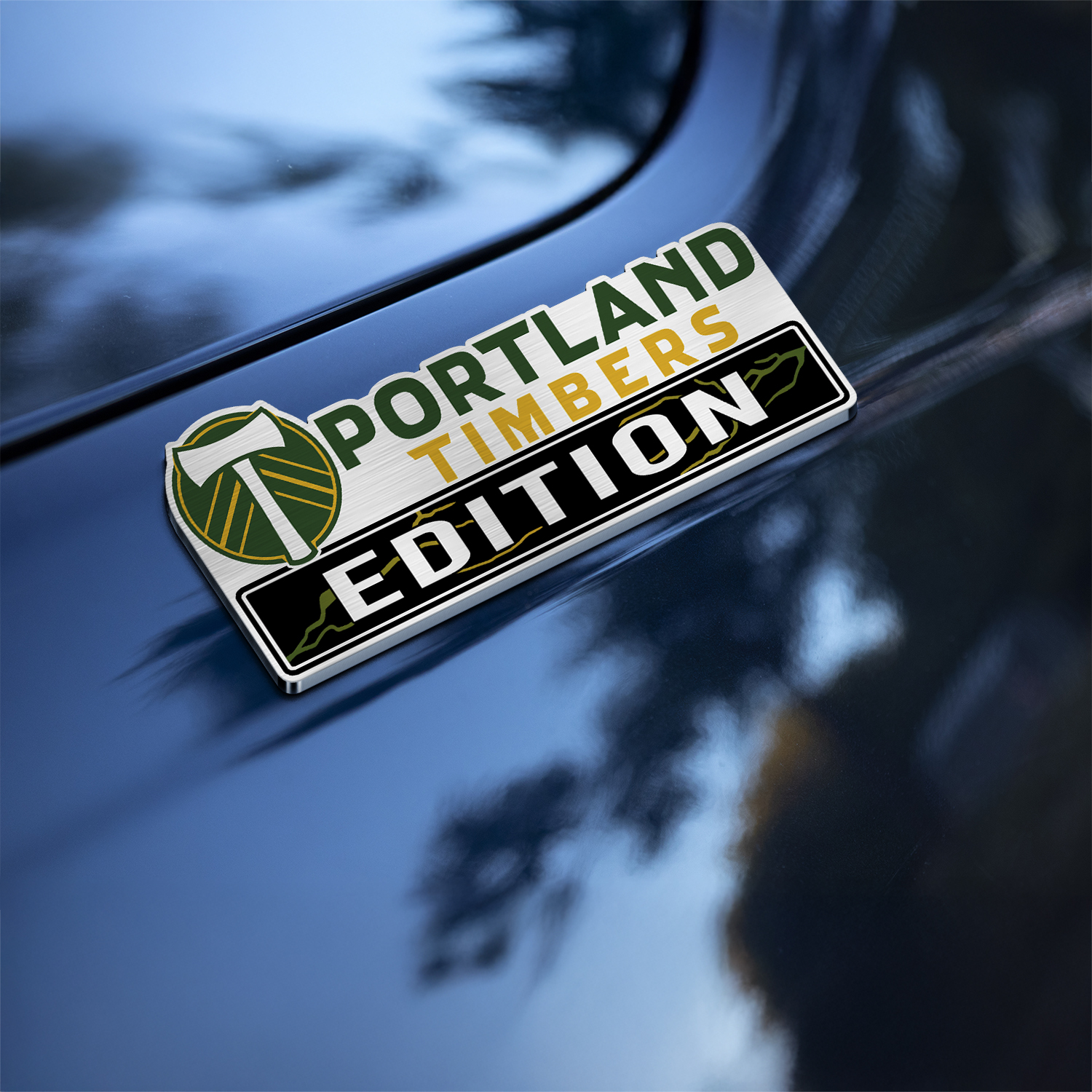 Car Name Emblem Badge Mockup 5