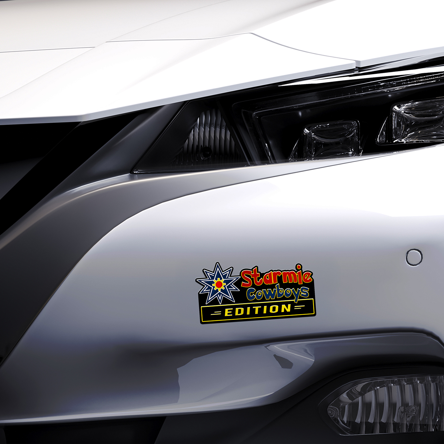 Car Name Emblem Badge Mockup 6