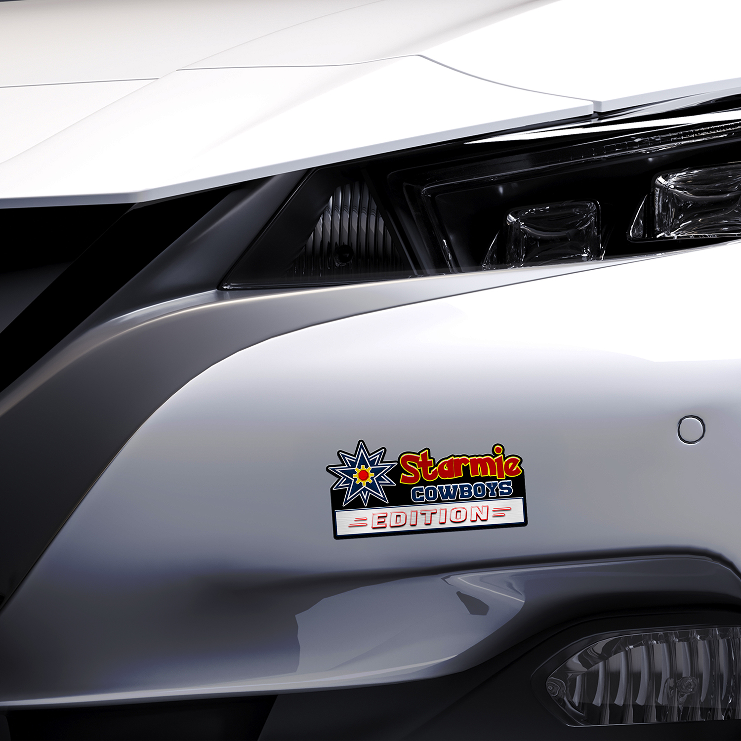 Car Name Emblem Badge Mockup 6