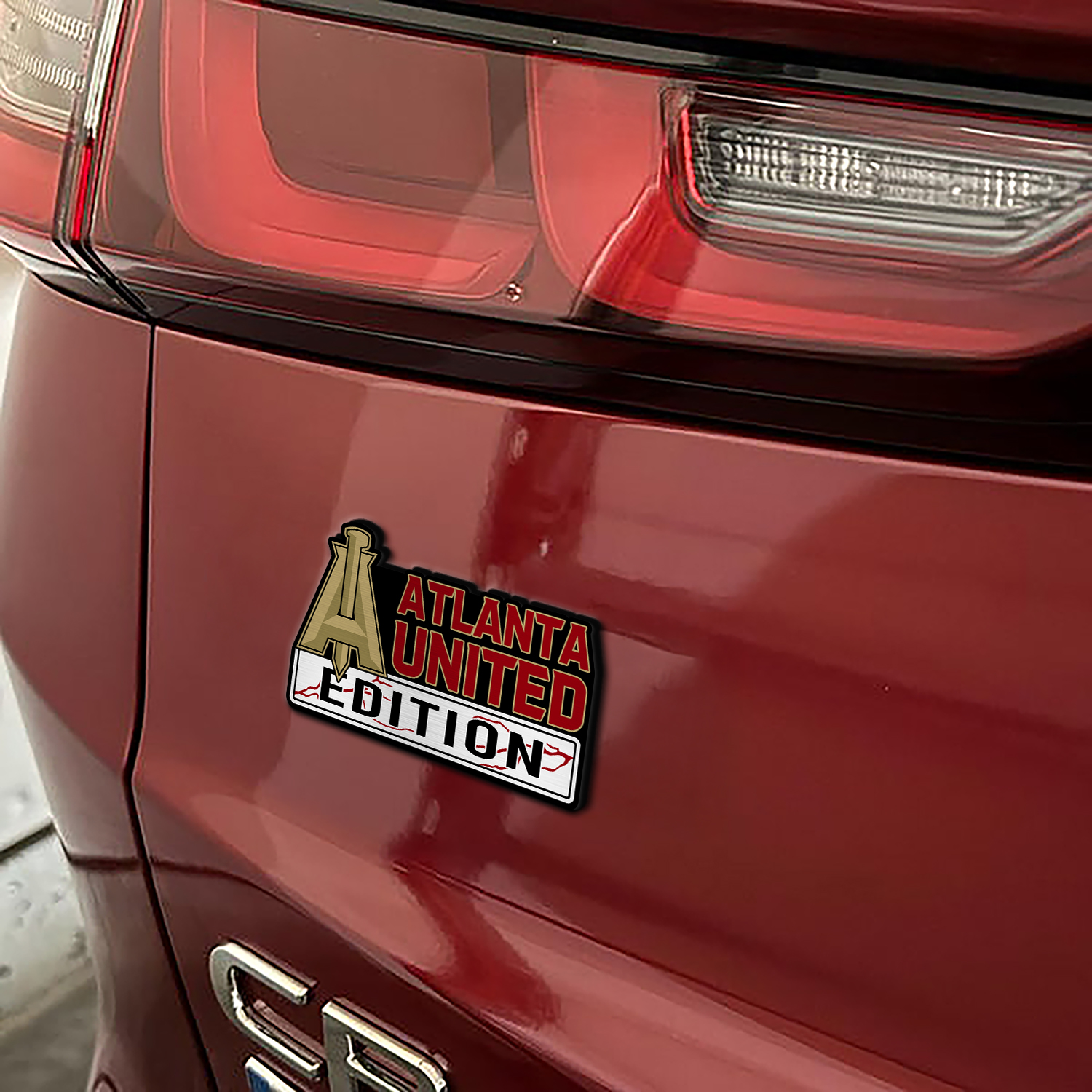 Car Name Emblem Badge Mockup 7