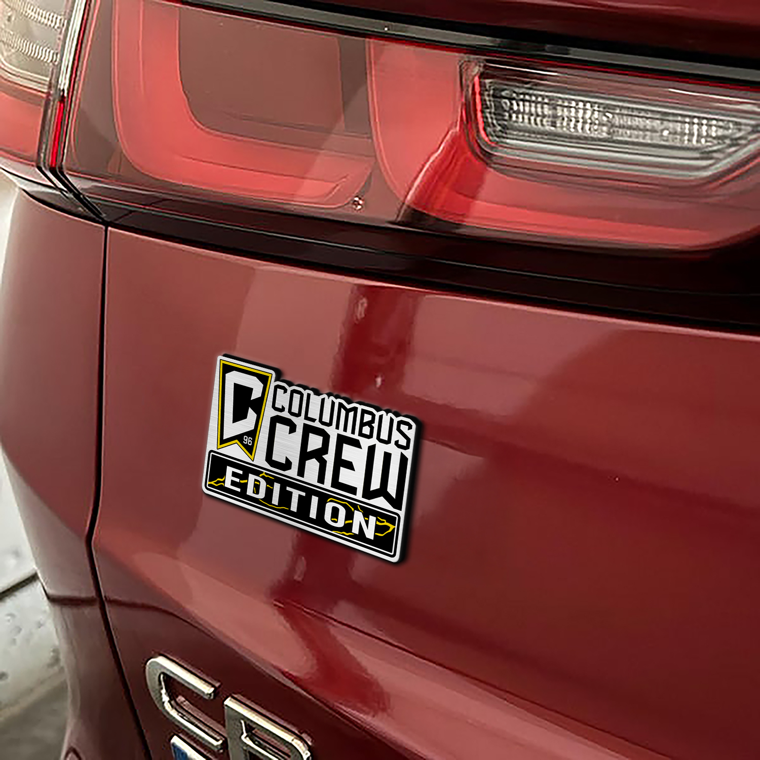 Car Name Emblem Badge Mockup 7