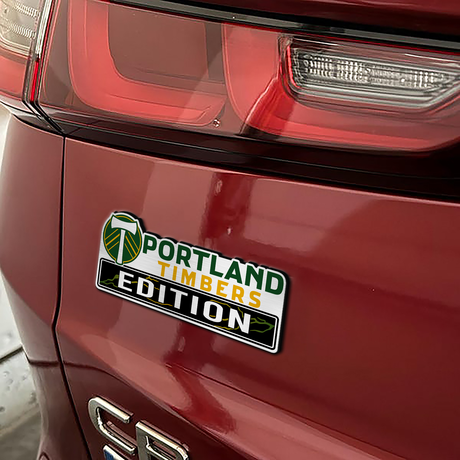Car Name Emblem Badge Mockup 7