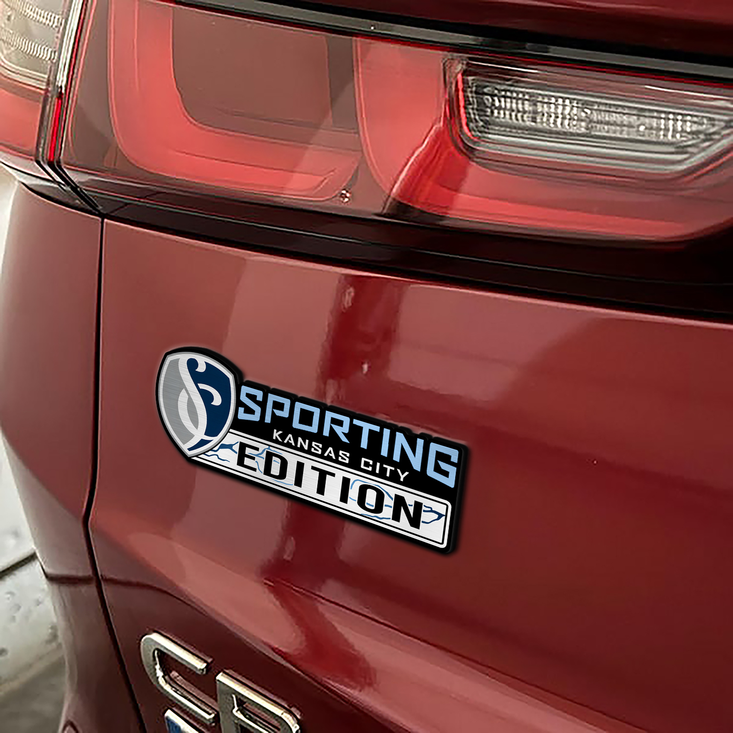 Car Name Emblem Badge Mockup 7