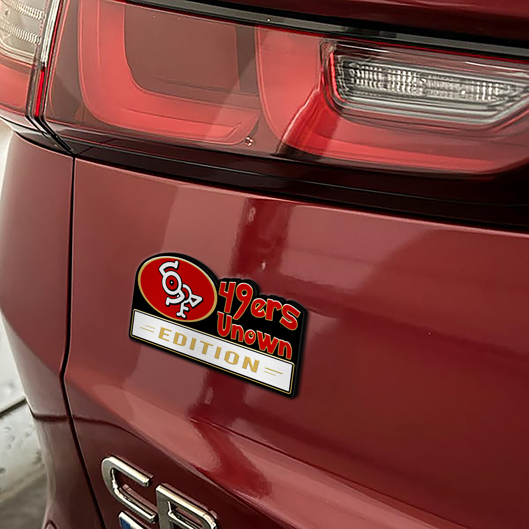 Car Name Emblem Badge Mockup 7