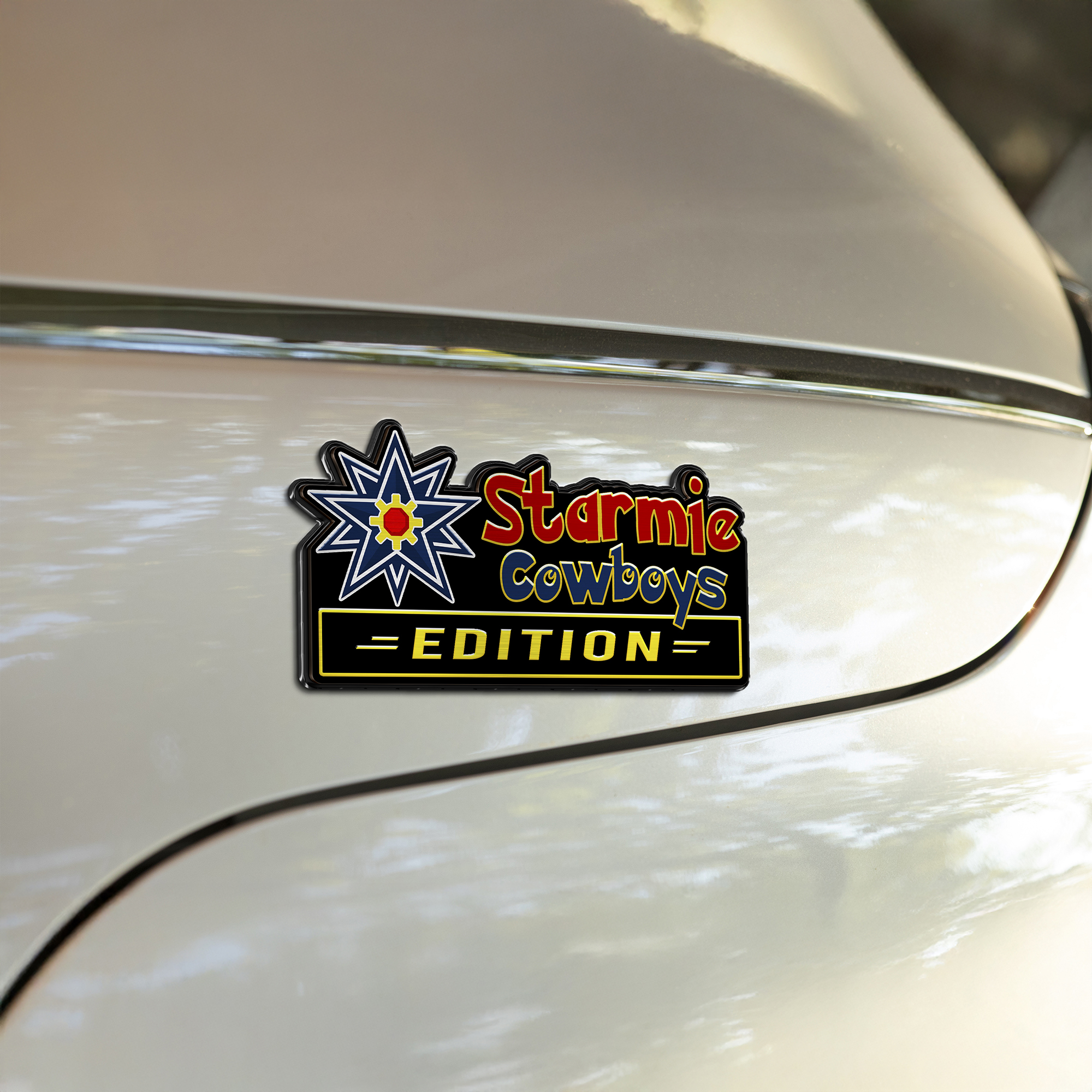 Car Name Emblem Badge mockup 10