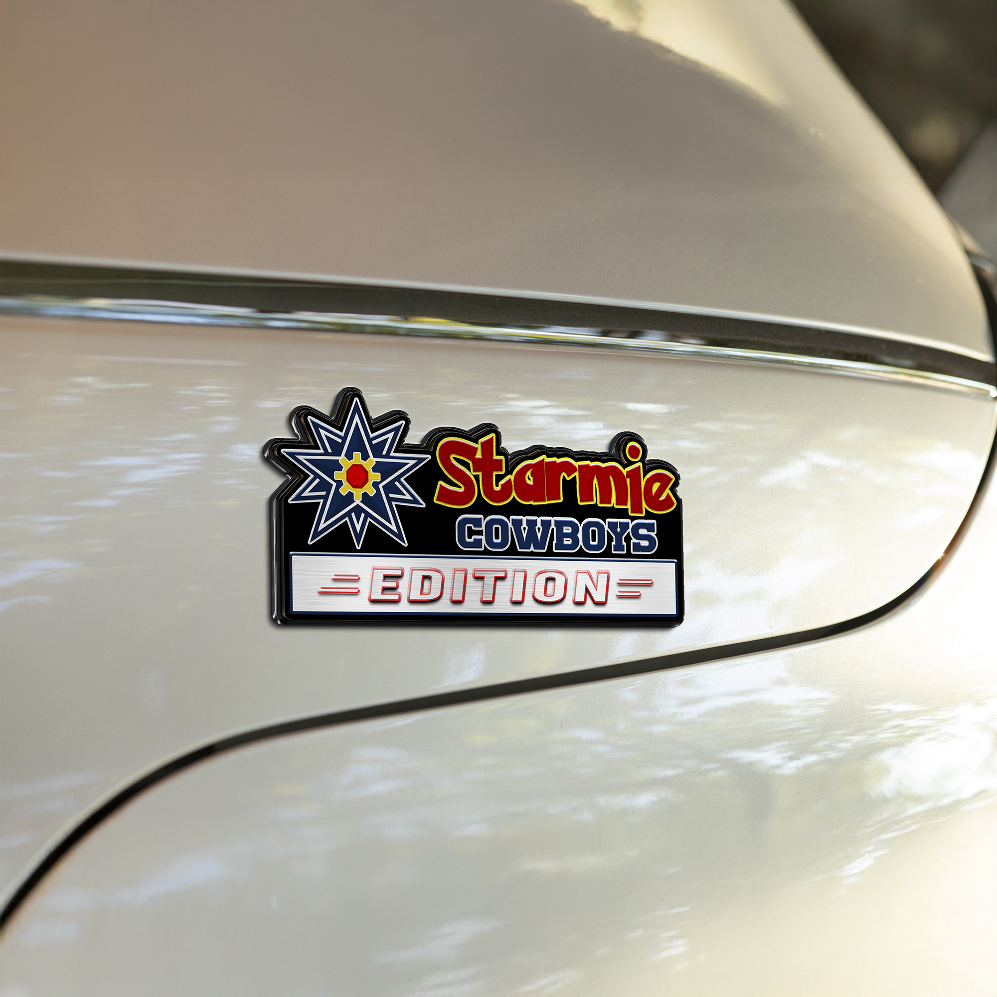 Car Name Emblem Badge mockup 10