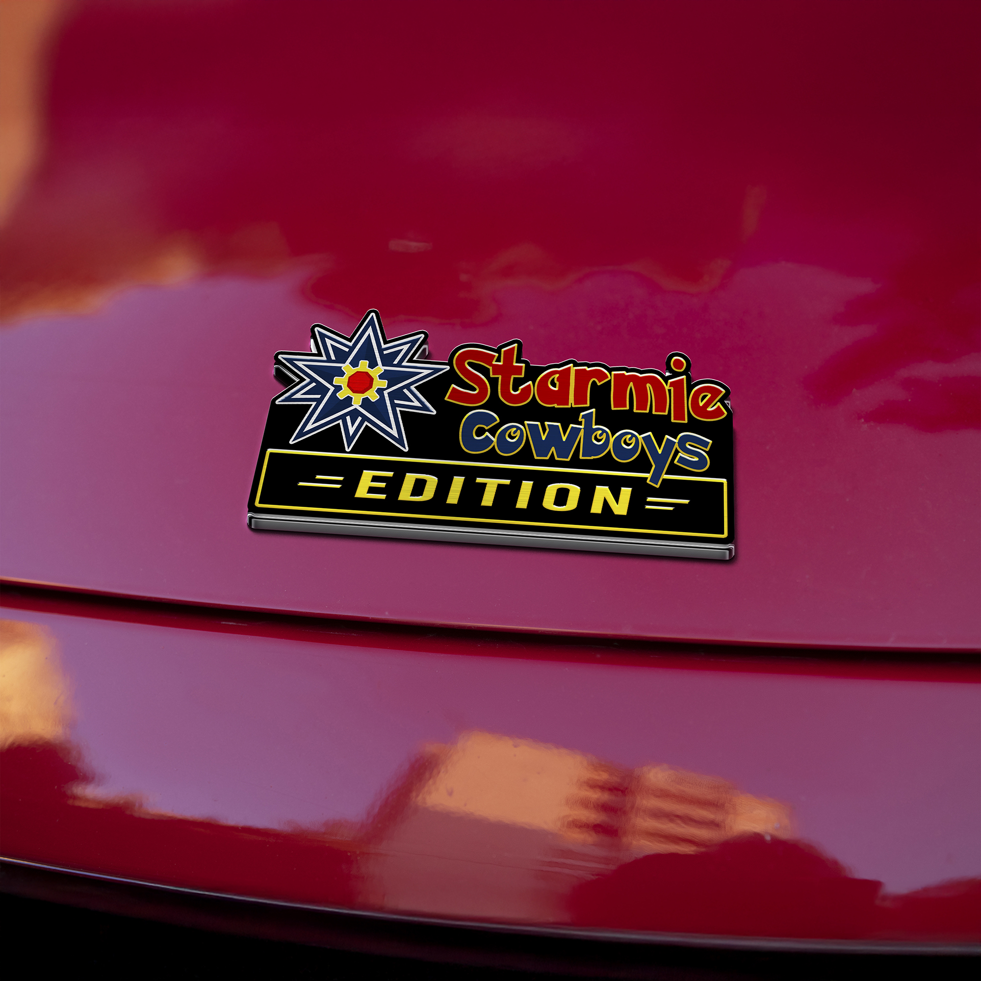 Car Name Emblem Badge mockup 11