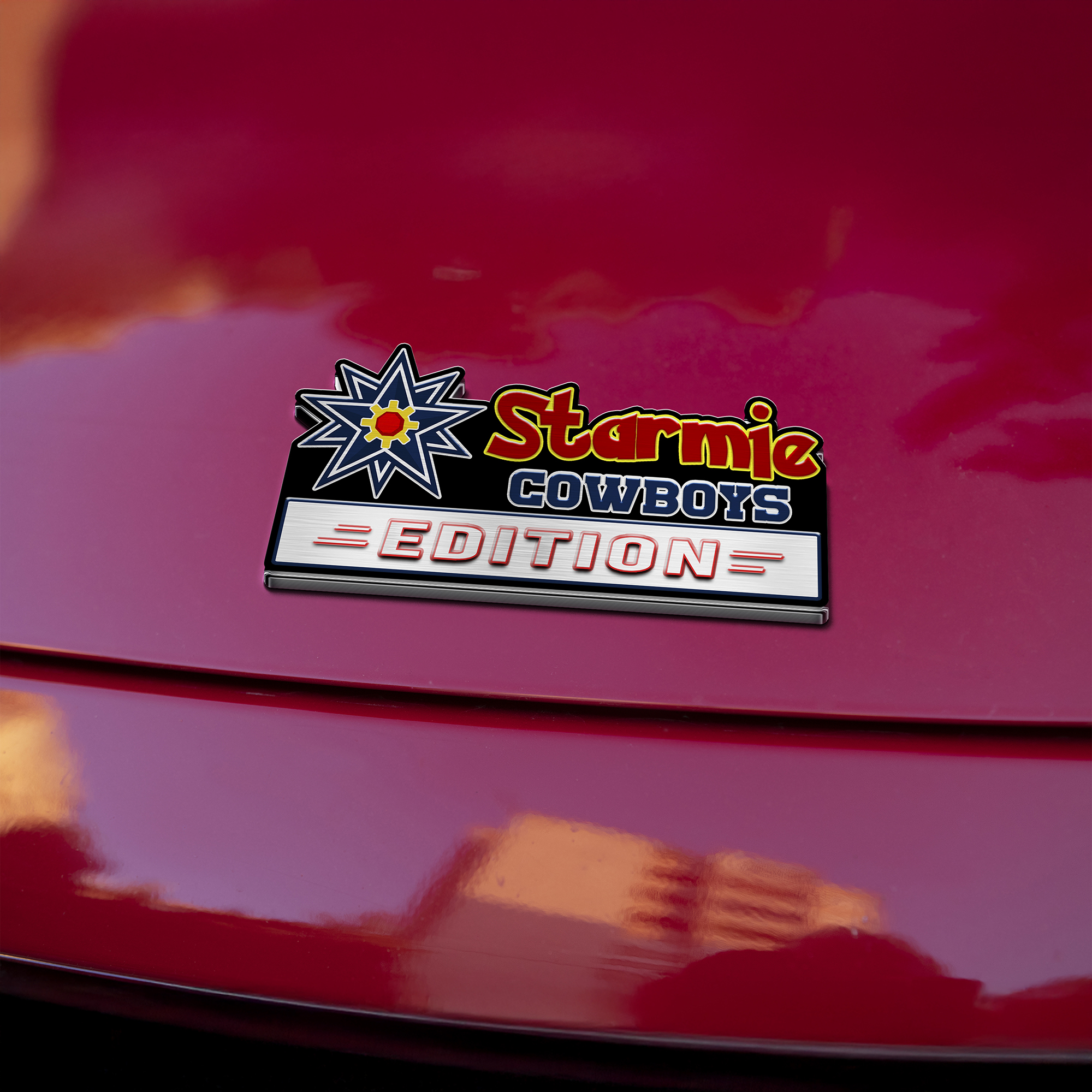 Car Name Emblem Badge mockup 11