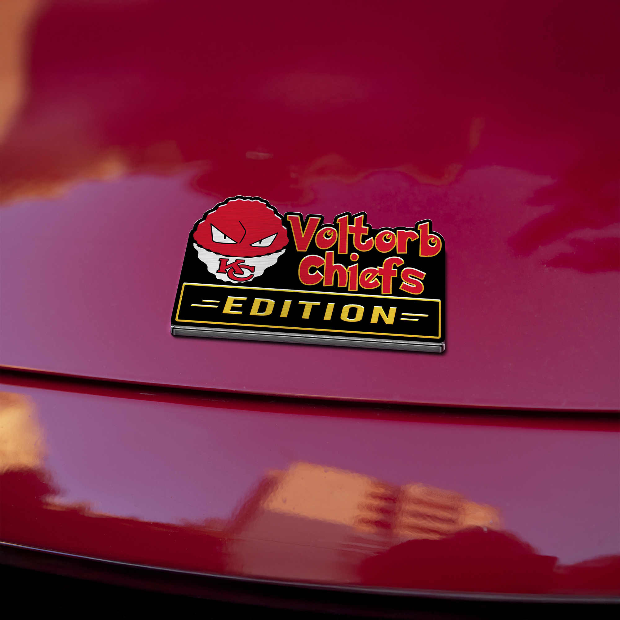 Car Name Emblem Badge mockup 11