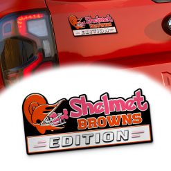Cleveland Browns x Shelmet Edition Car Emblem