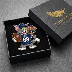 Tom and Jerry Indianapolis Colts Button Pin