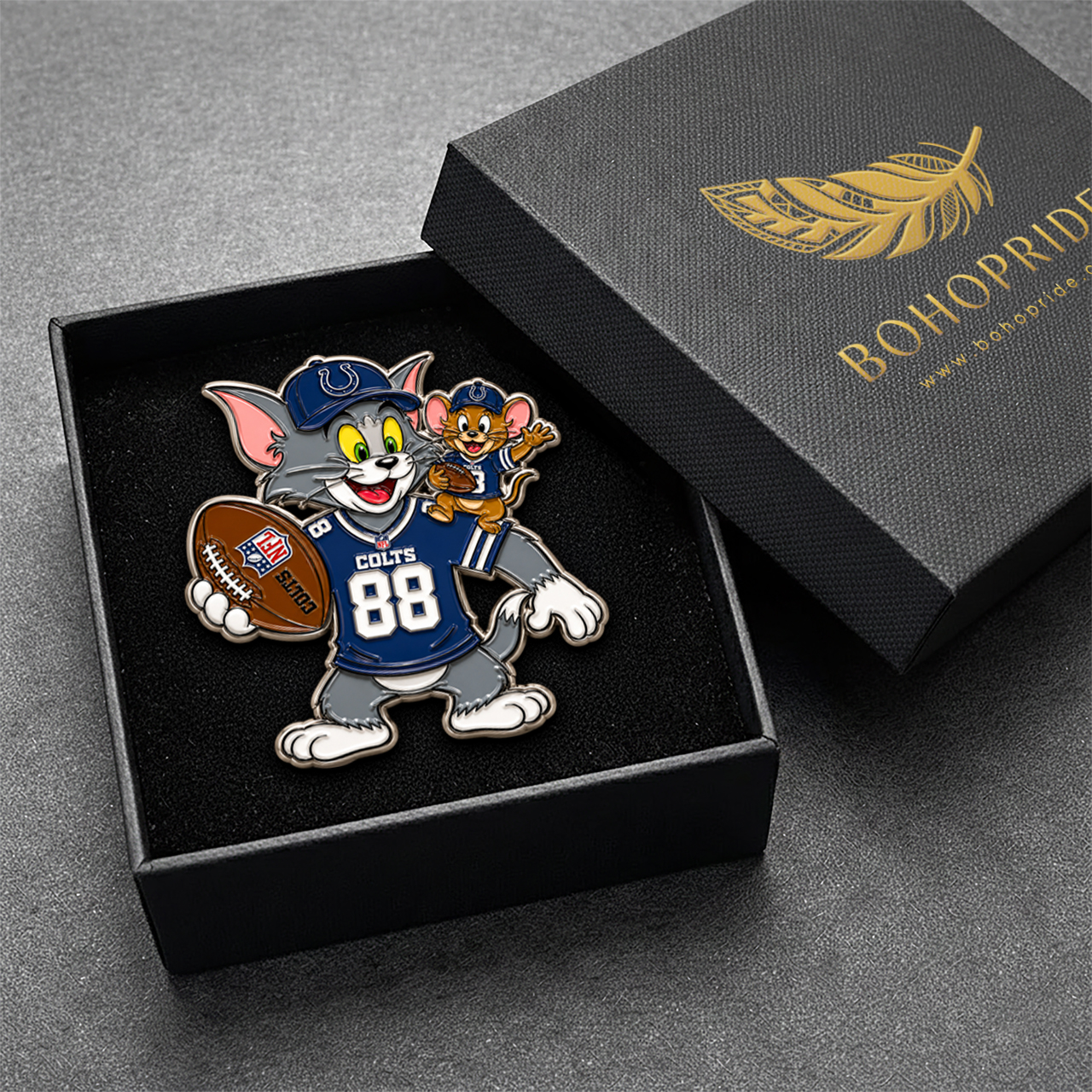 Mockup hộp chính diện