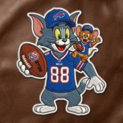 Tom and Jerry Buffalo Bills Iron-on Patch