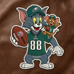 Tom and Jerry Philadelphia Eagles Iron-on Patch