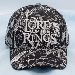 Lord of the Rings Middle-earth Map Baseball Cap