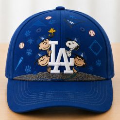Los Angeles Dodgers x Snoopy Embroidered Cap